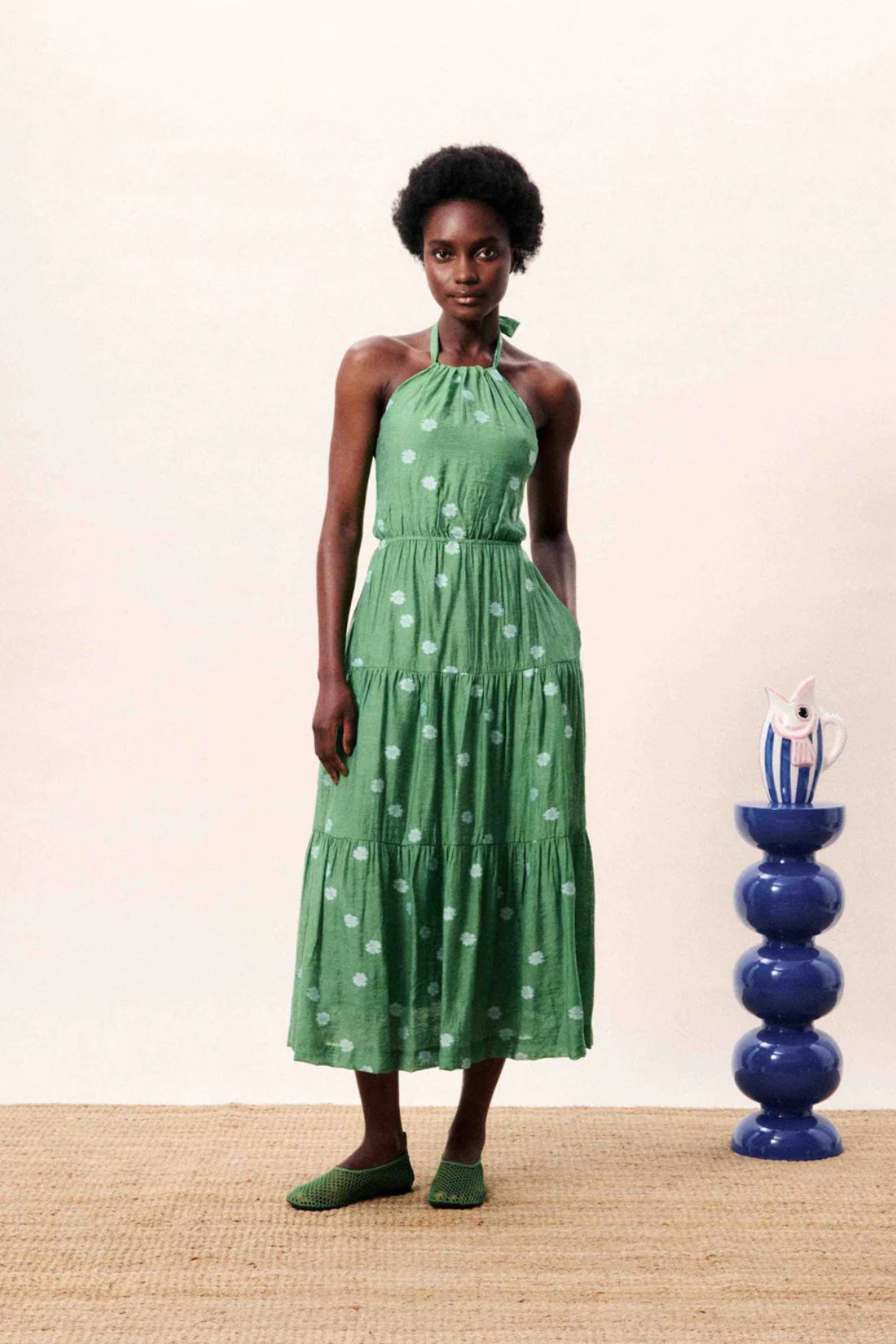 Jeri Dress Green