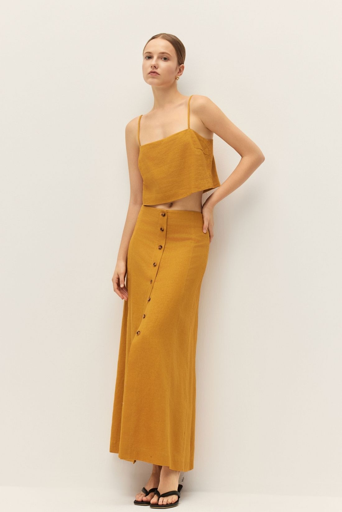 Bianca Two Piece Set Gold