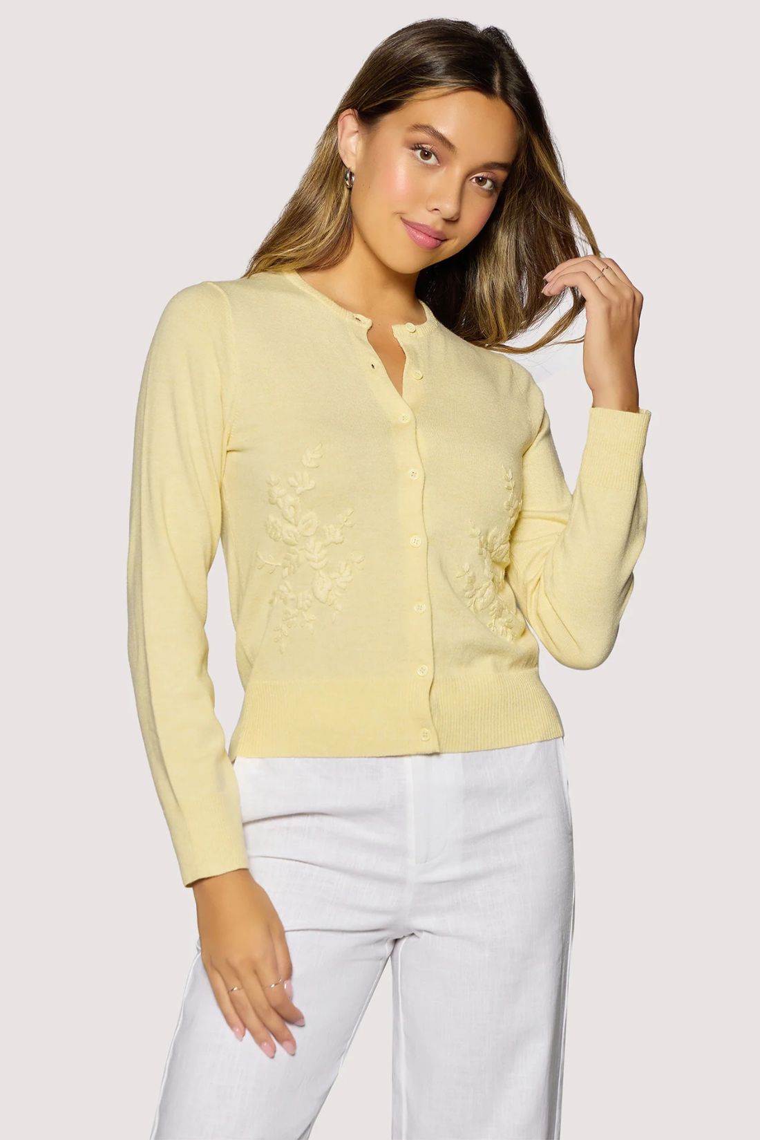 Esmie Cardigan Butter Yellow