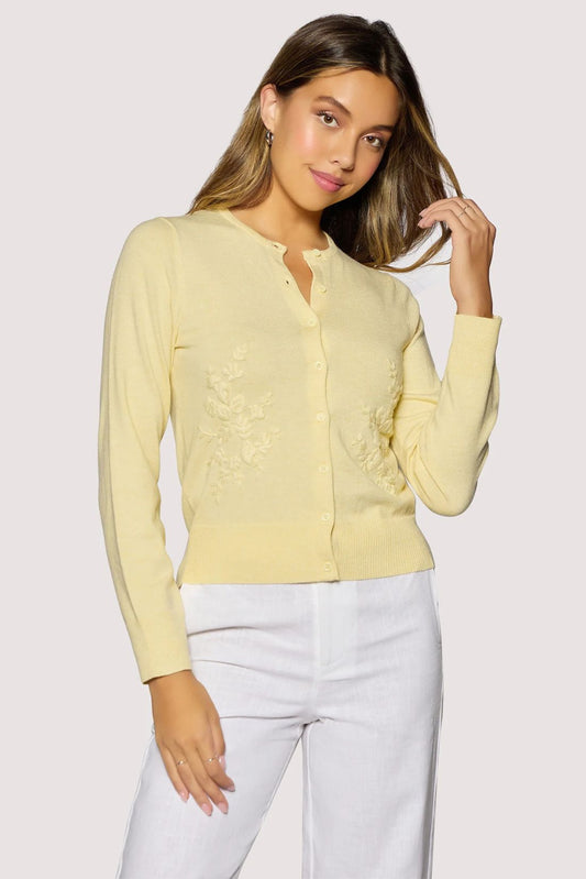 Esmie Cardigan Butter Yellow