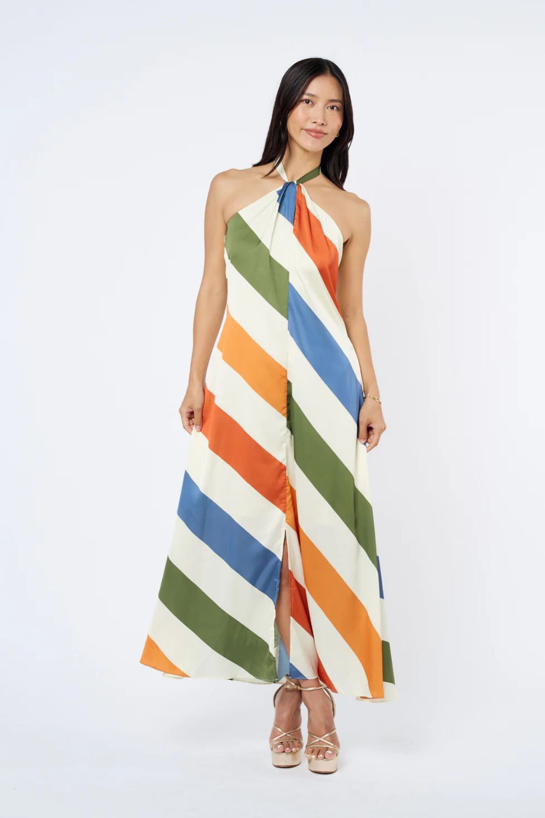 Stripe Maxi Dress