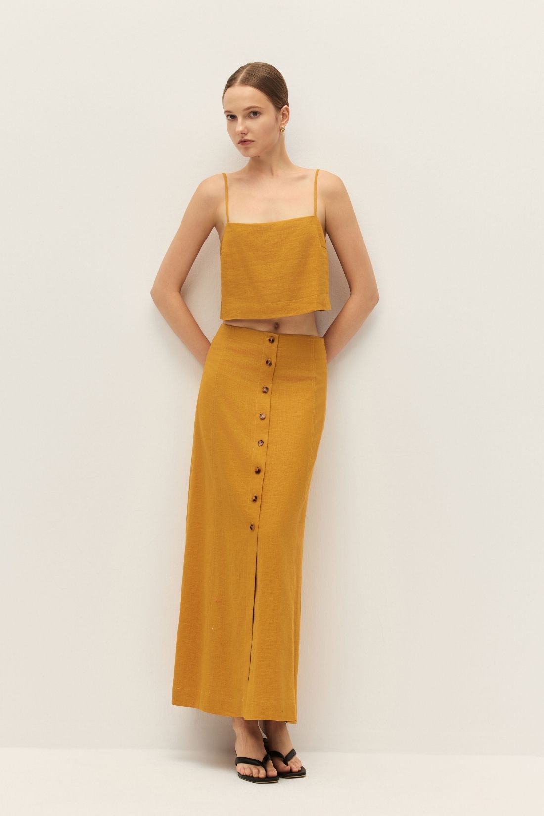 Bianca Two Piece Set Gold