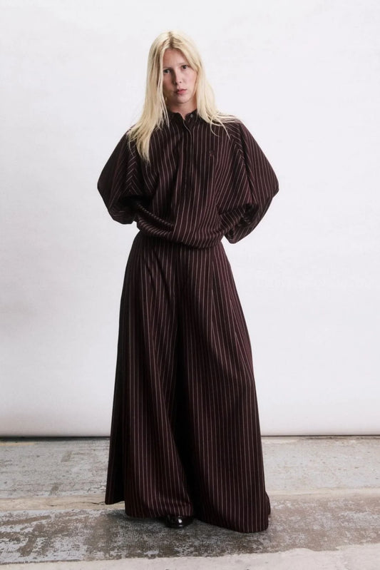 Omari Two Piece Set Bordeaux