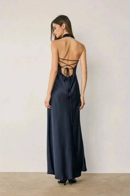 Doria Dress Navy