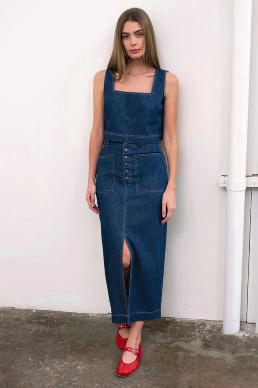 Daysi Two Piece Set Denim