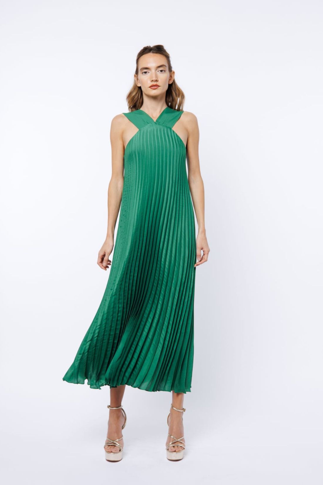 Wyana Dress Green