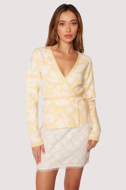 Aurora Top Butter Yellow