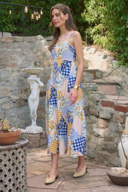 Izzie Midi Dress Multi