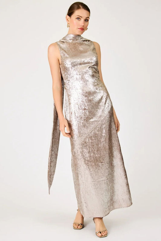 Dakota Maxi Dress Champagne