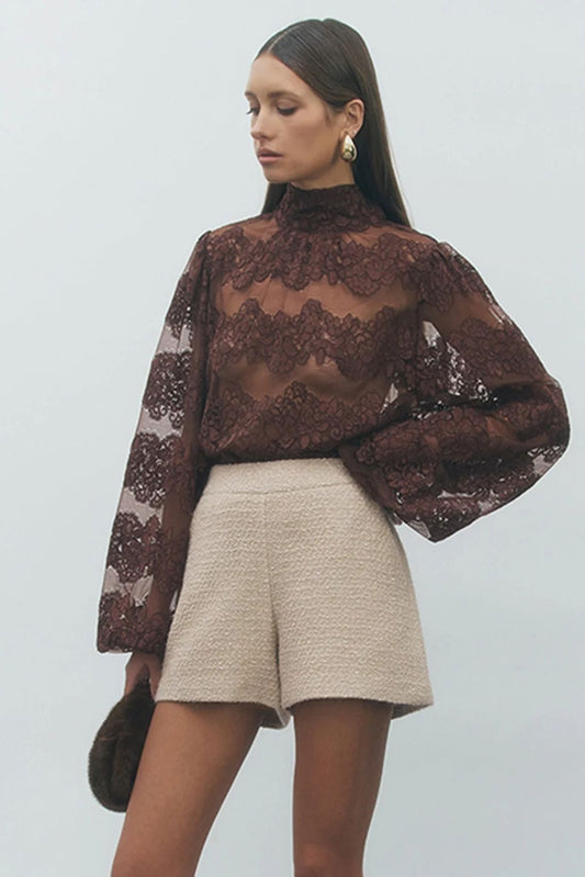 Shana Top Brown