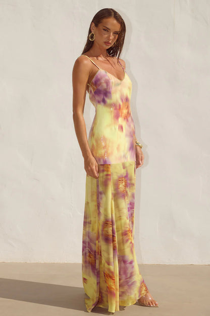 Tulia Maxi Dress Yellow