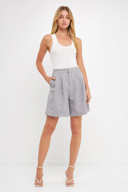 Loura Short Grey