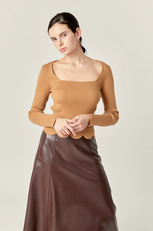 Zadie Sweater Tan