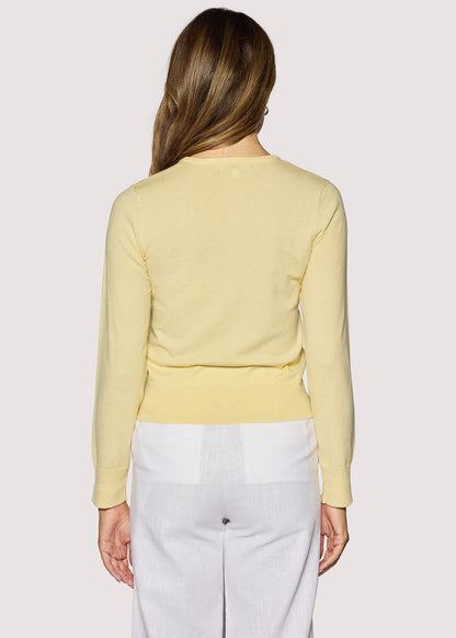 Esmie Cardigan Butter Yellow