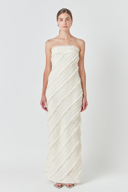 Cara Strapless Maxi Dress