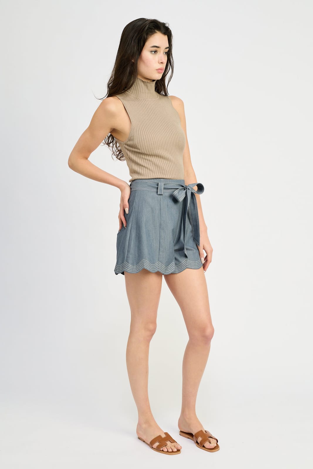 Tori Short Chambray