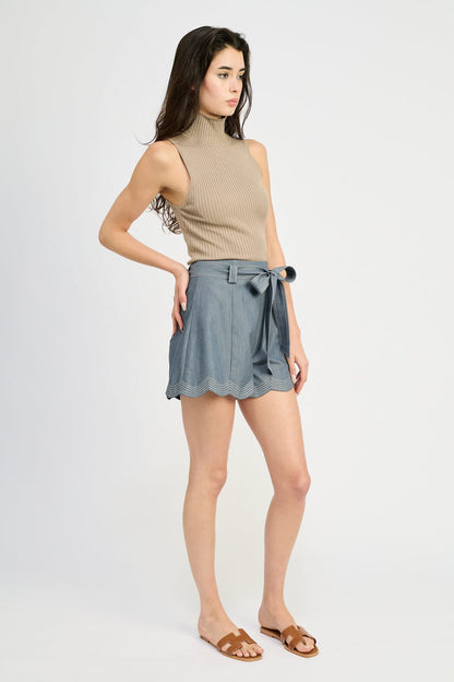 Tori Short Chambray