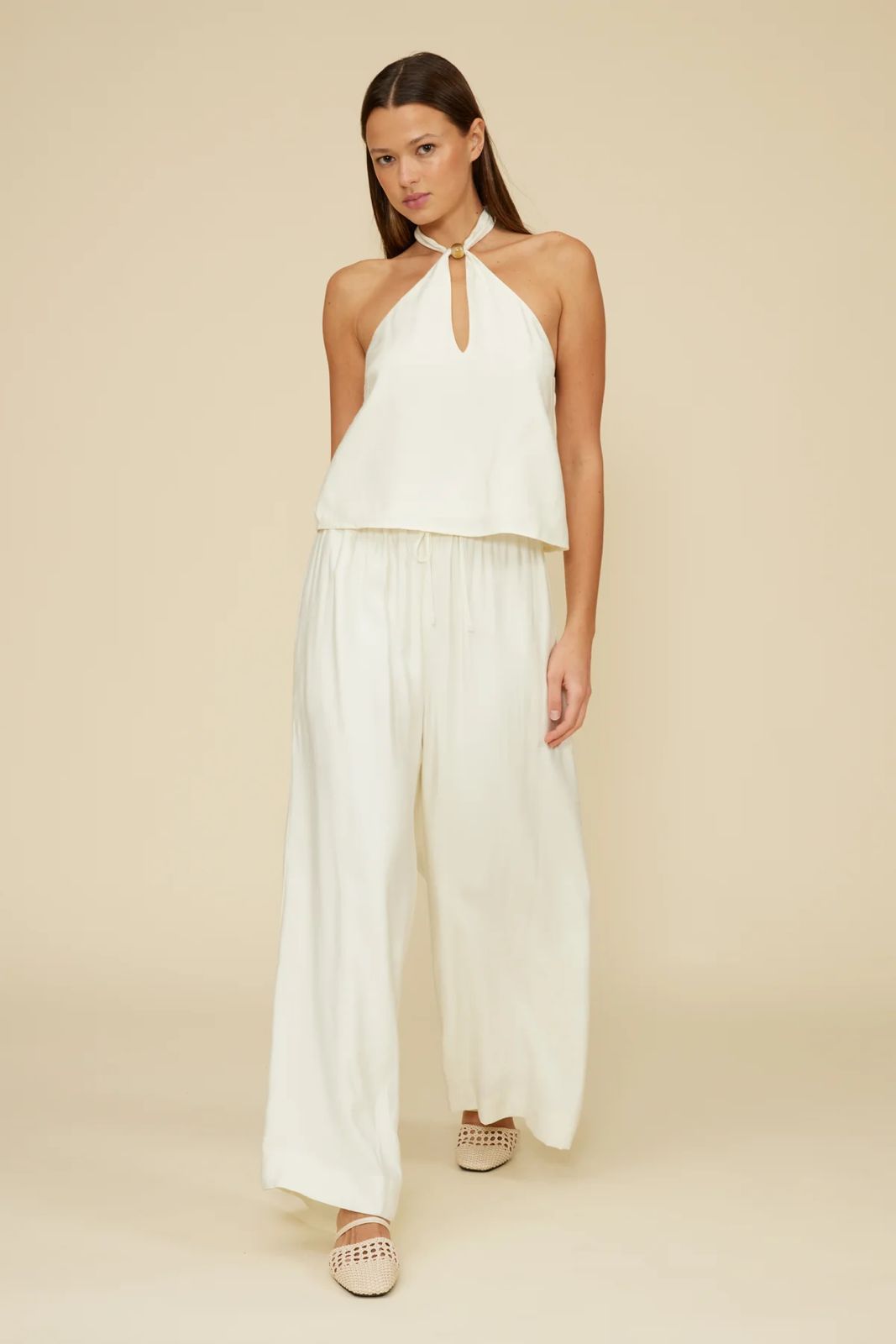 Bea Two Piece Set Ivory