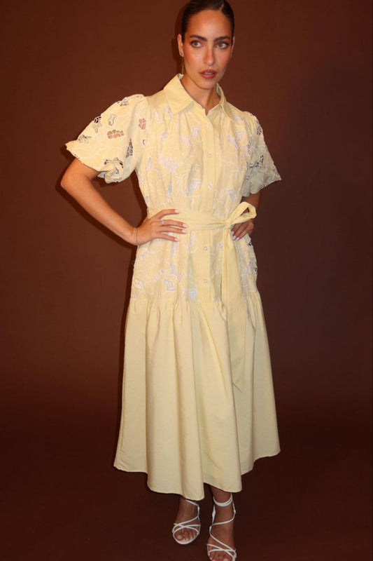 Kai Dress Yellow