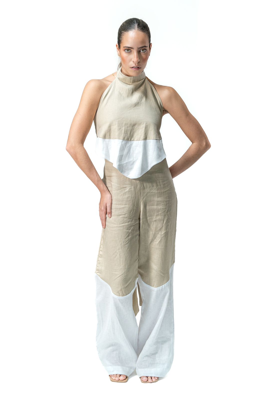 Casco Two Piece Set Beige