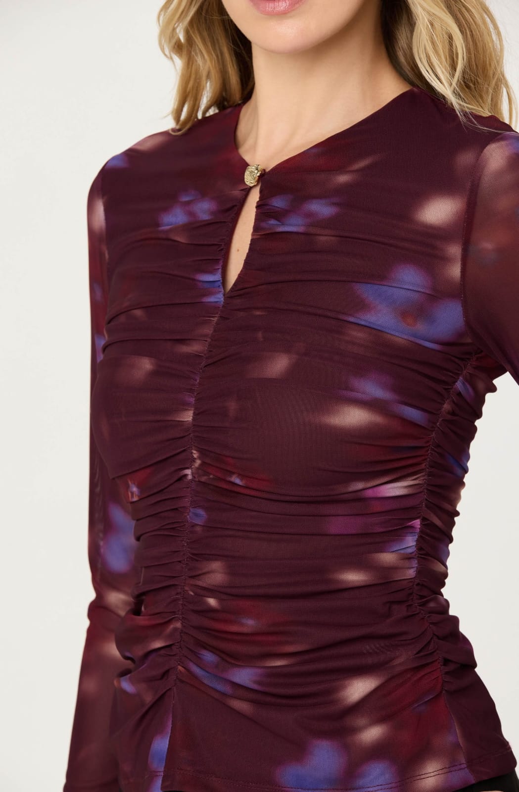Yasmine Top Dark Plum