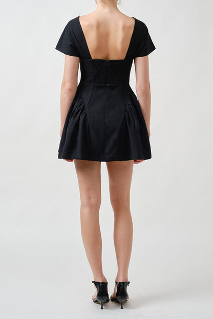 Yuiridia Mini Dress Black