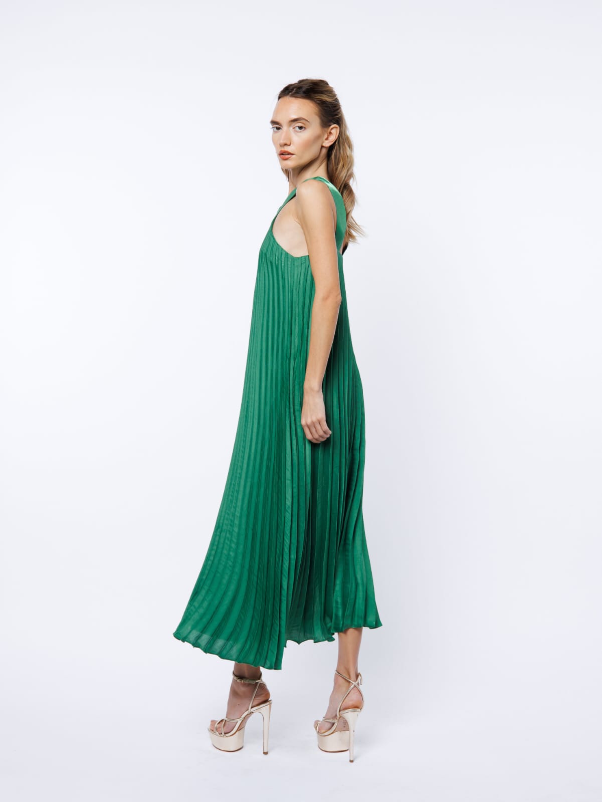 Wyana Dress Green