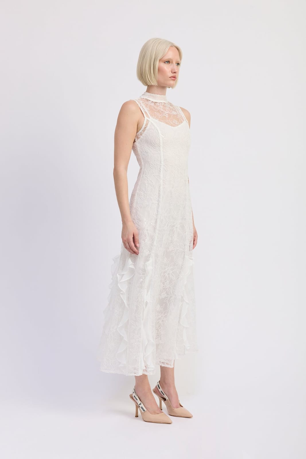 Elaina Maxi Dress White