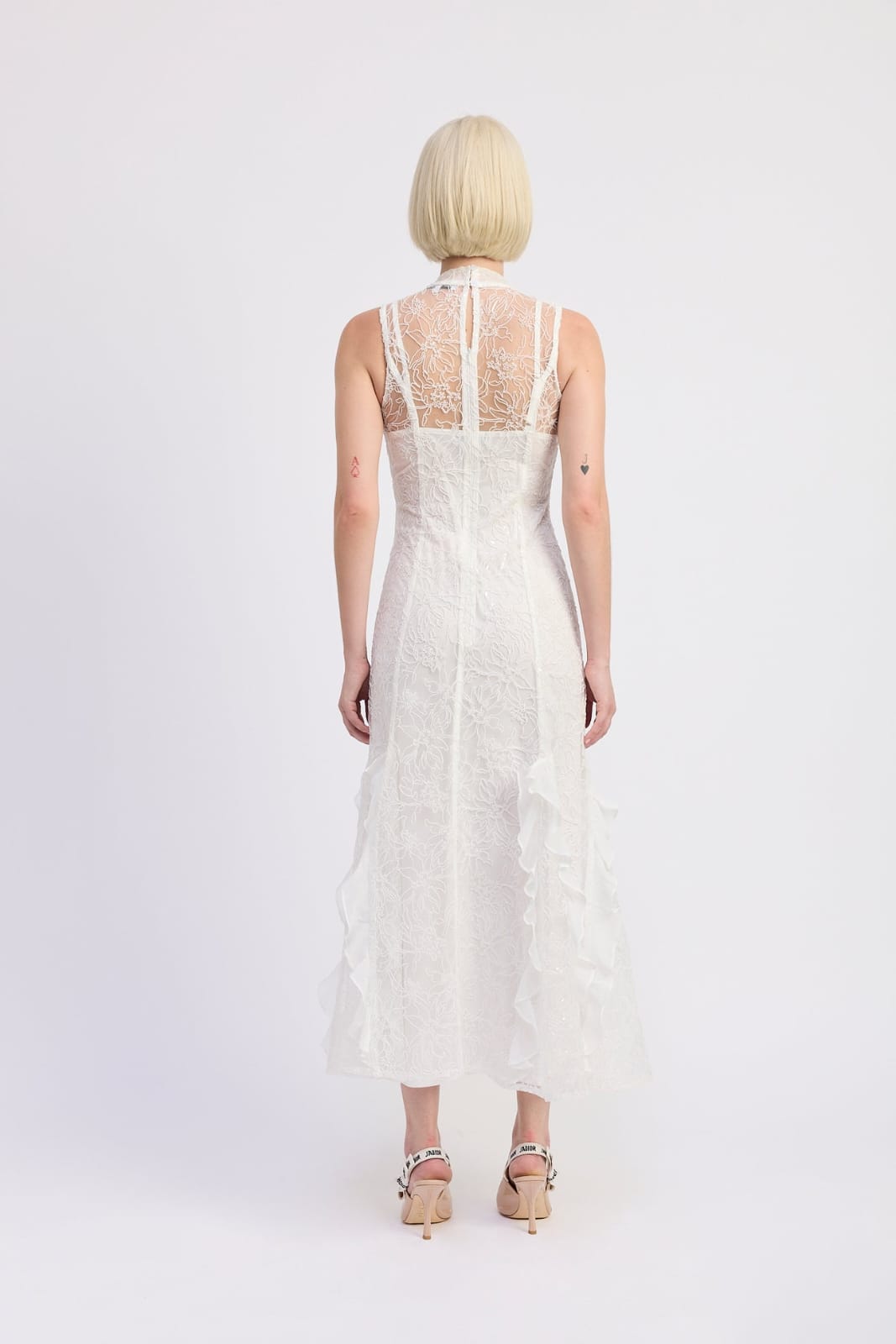 Elaina Maxi Dress White