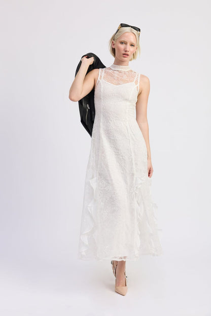 Elaina Maxi Dress White