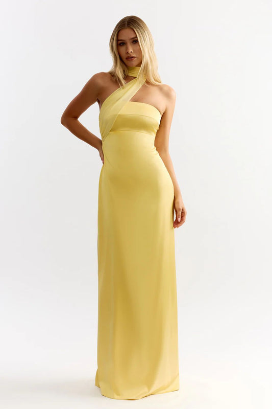 Hali Dress Yellow Sunflower