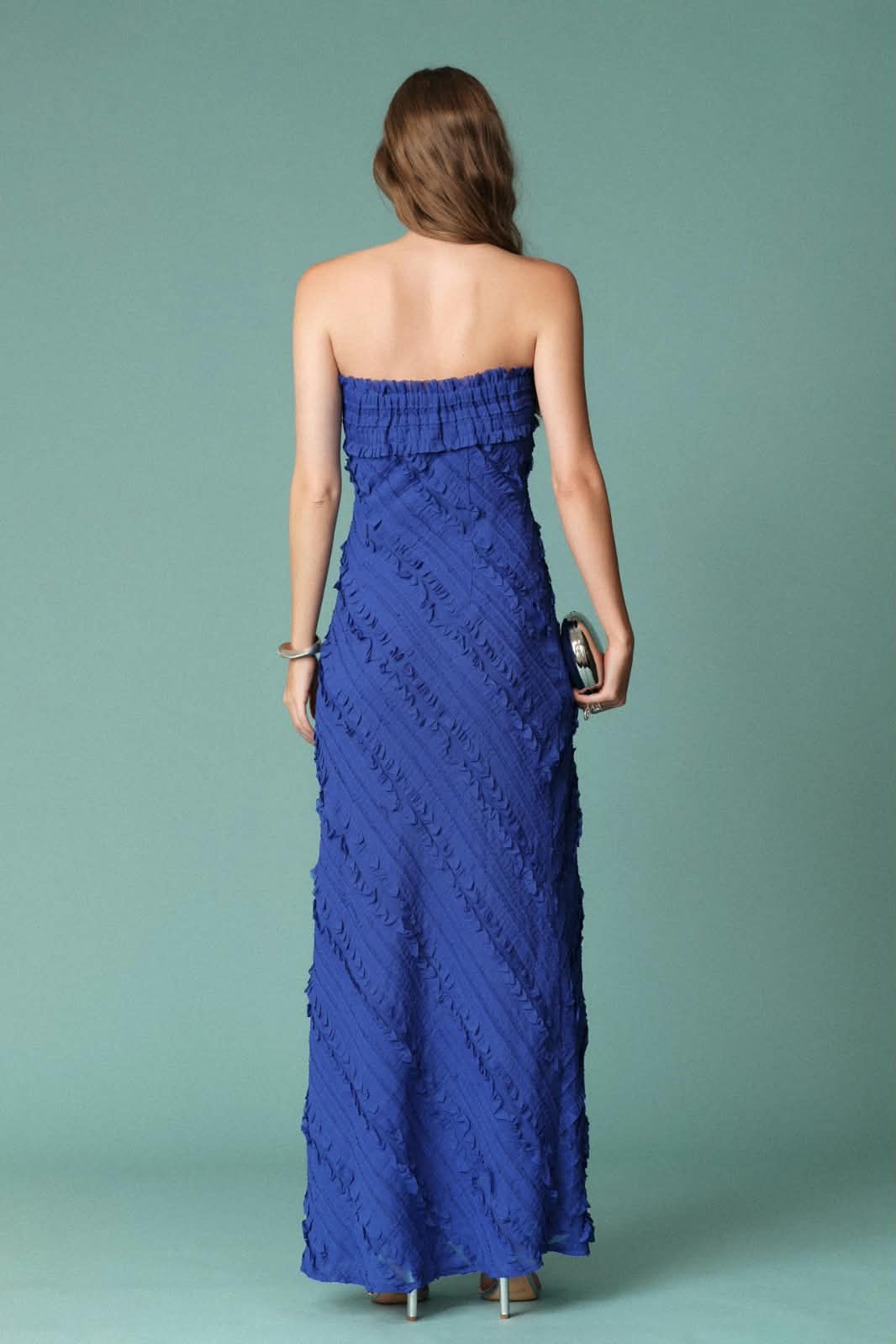 Fernanda Maxi Dress Blue Cobalt