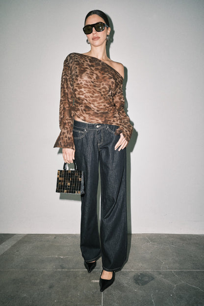 Ophira Top Leopard