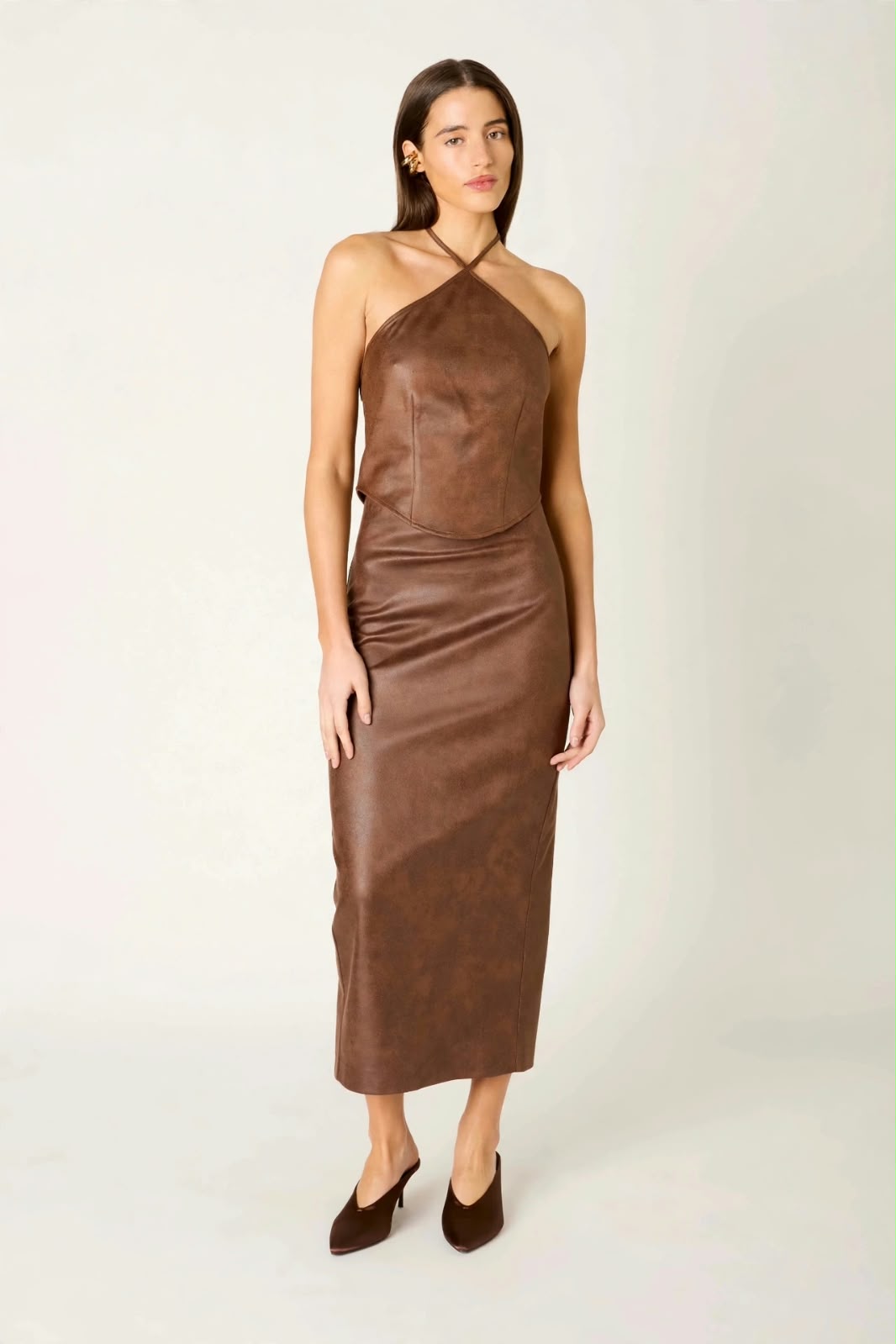 Penrose Two Piece Set Brown