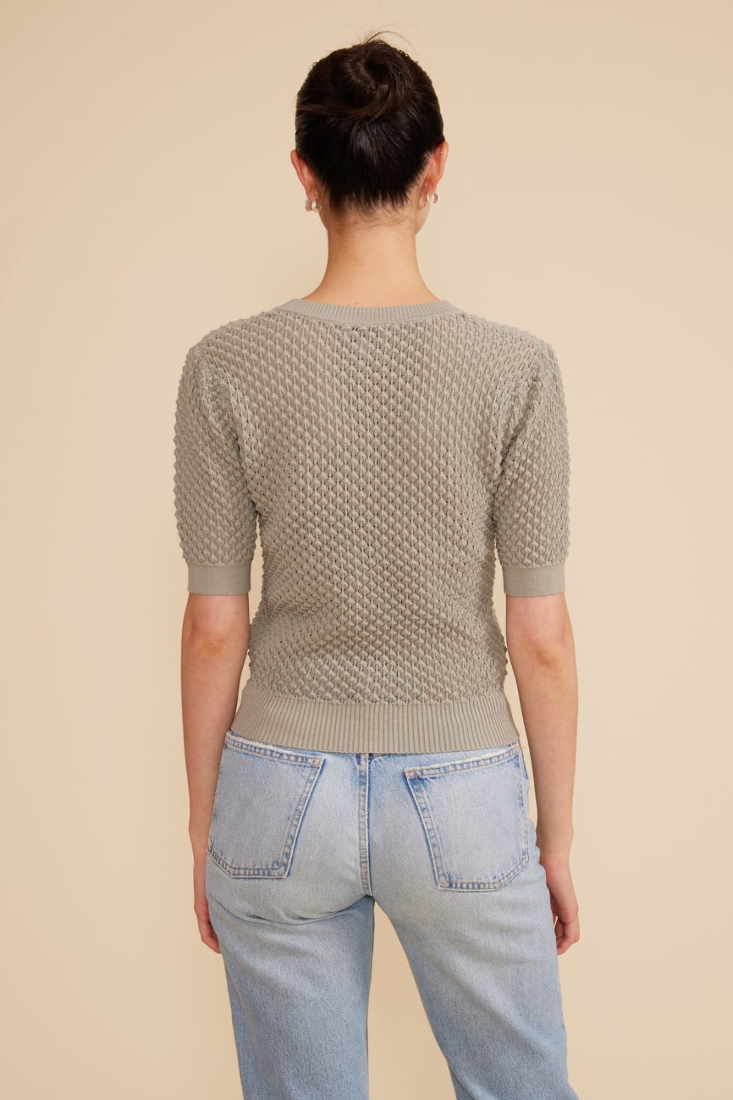 Elsie Knit Top Sage