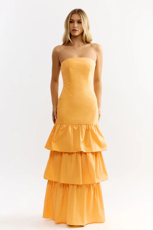 Katy Dress Yellow Honey