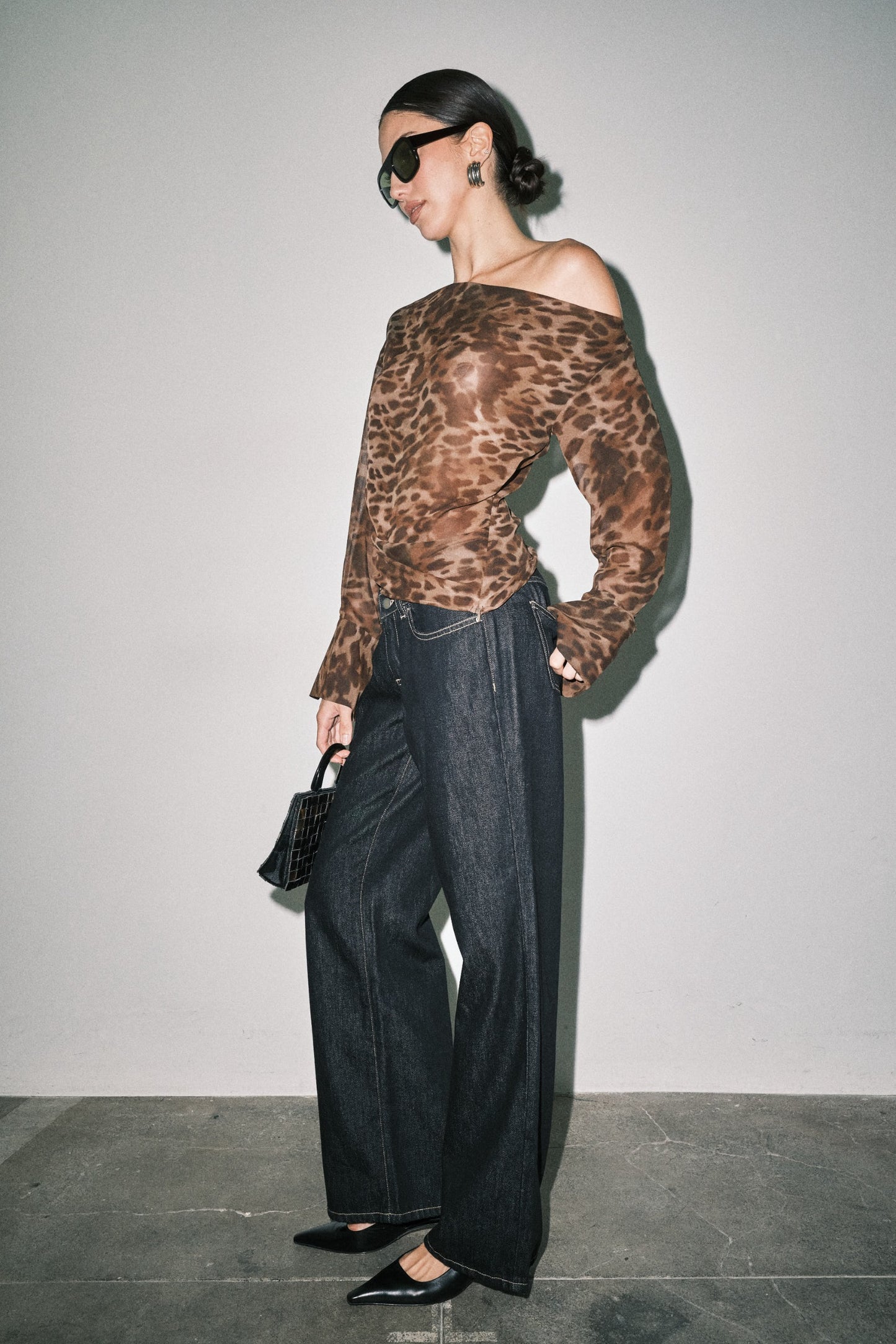 Ophira Top Leopard