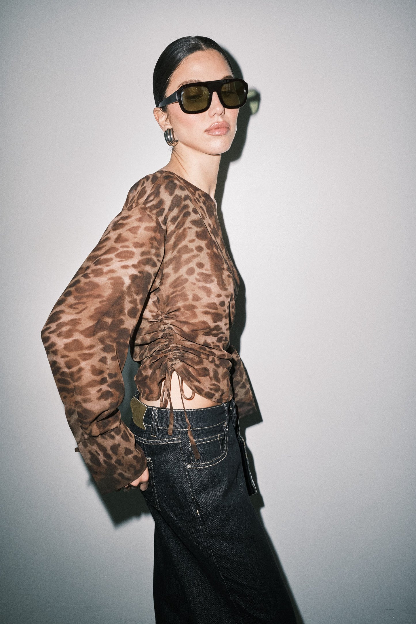 Ophira Top Leopard