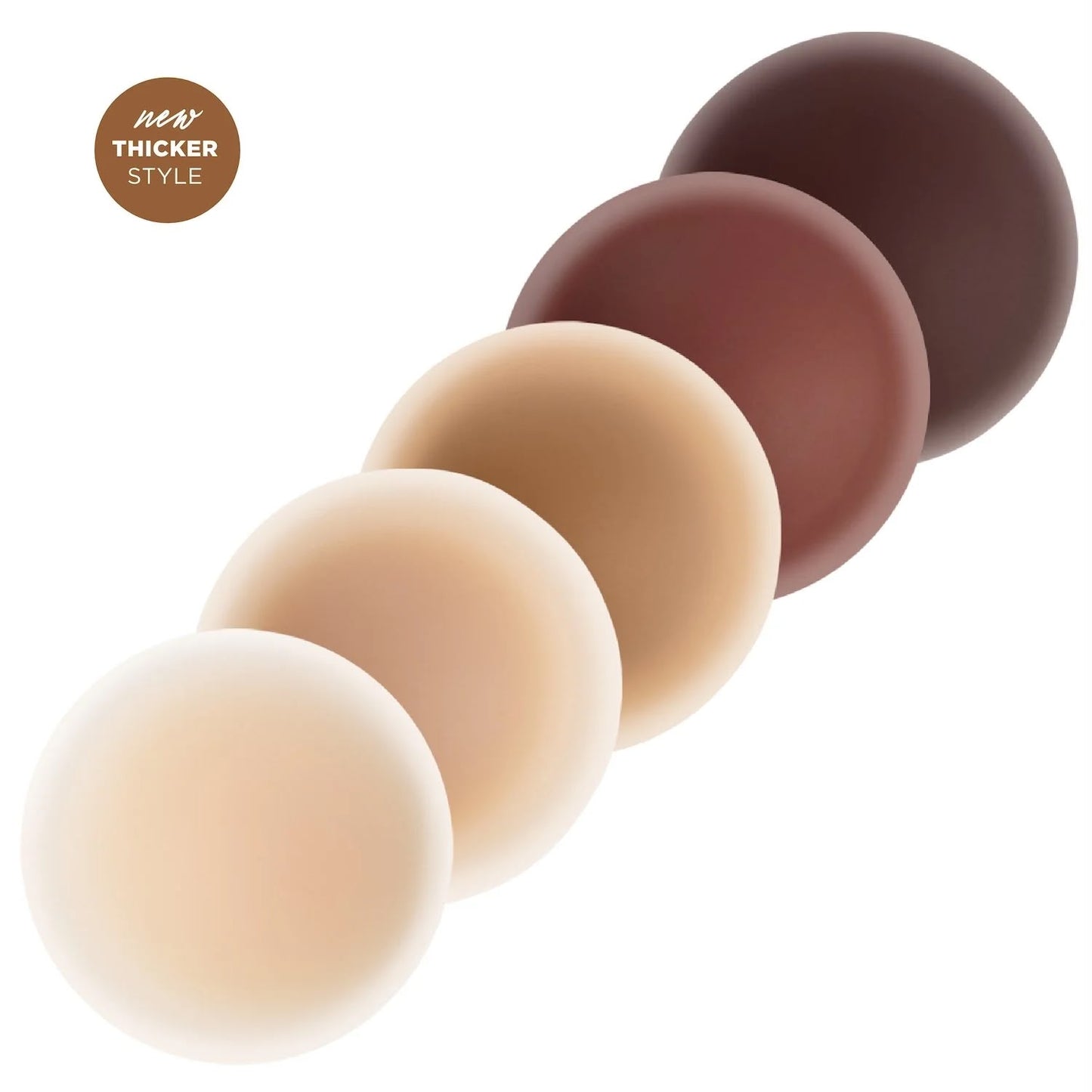 Extra Nipple Covers Caramel