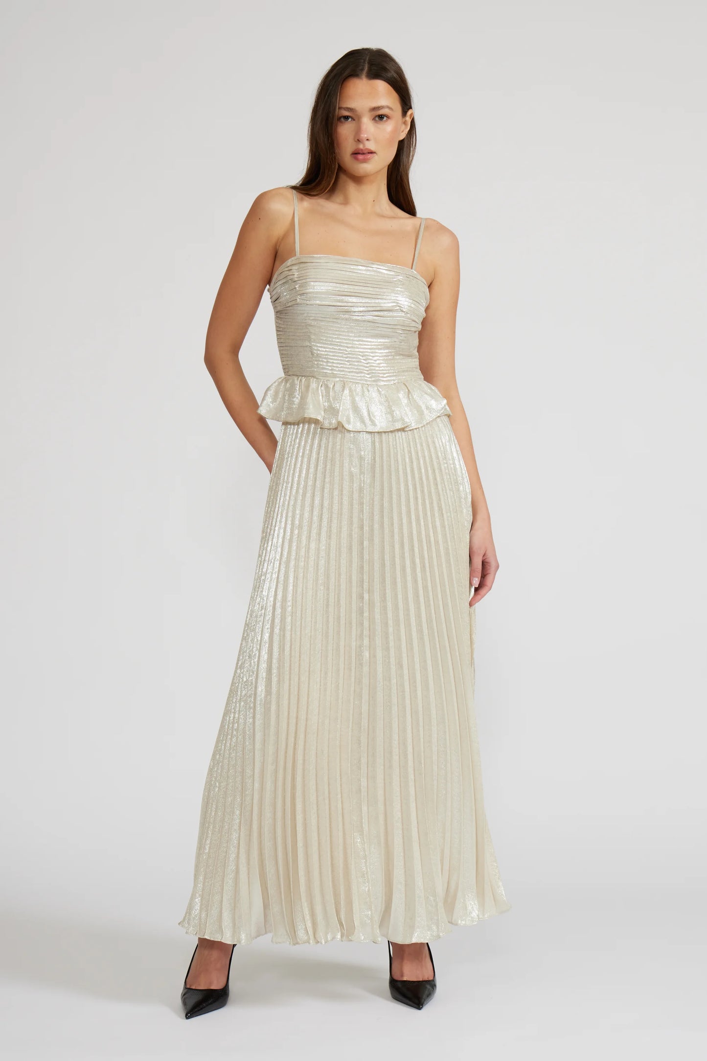 Clementina Dress Silver