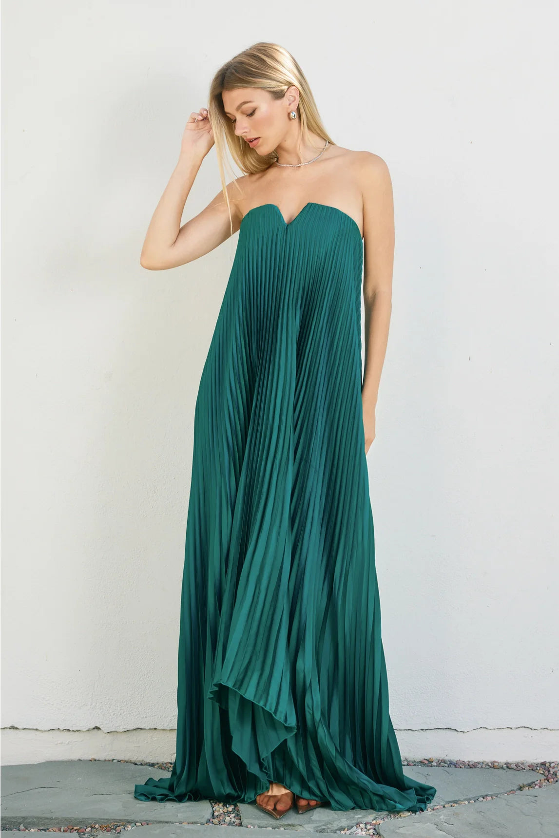 Cora Dress Emerald