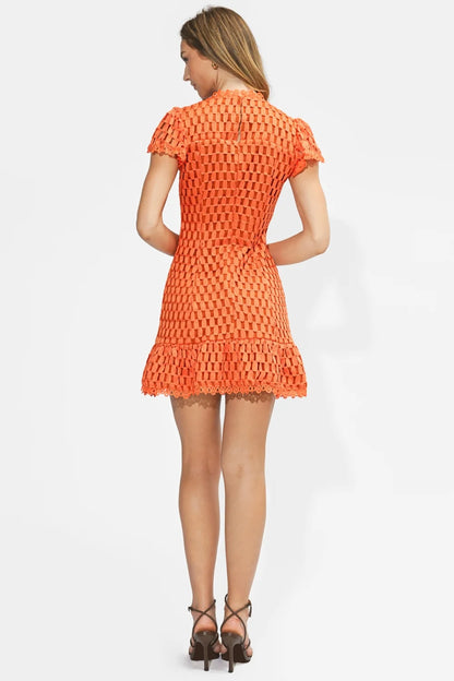Kayla Mini Dress Orange