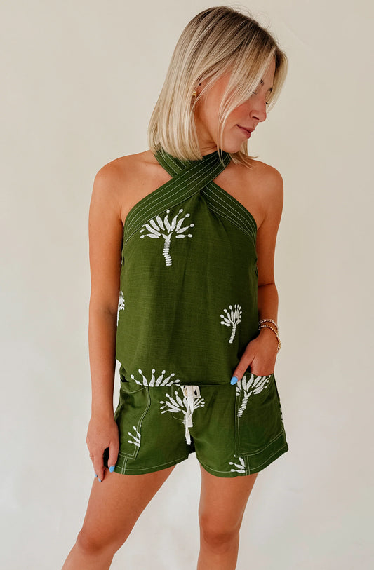 Maisy Two Piece Set Green