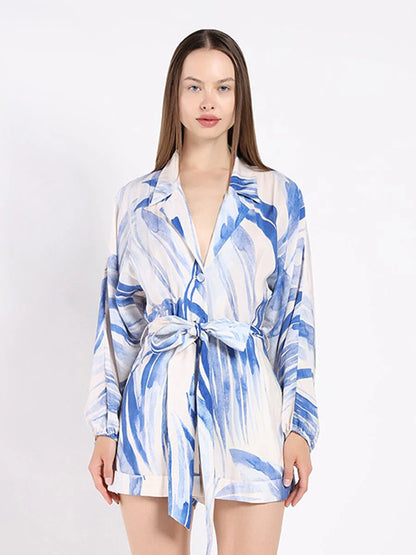 Dyanne Romper Blue