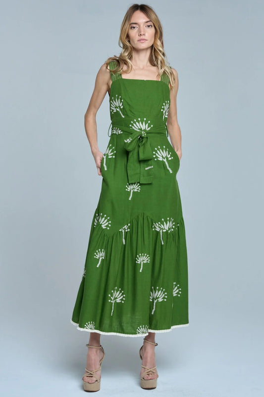 Zebba Midi Dress
