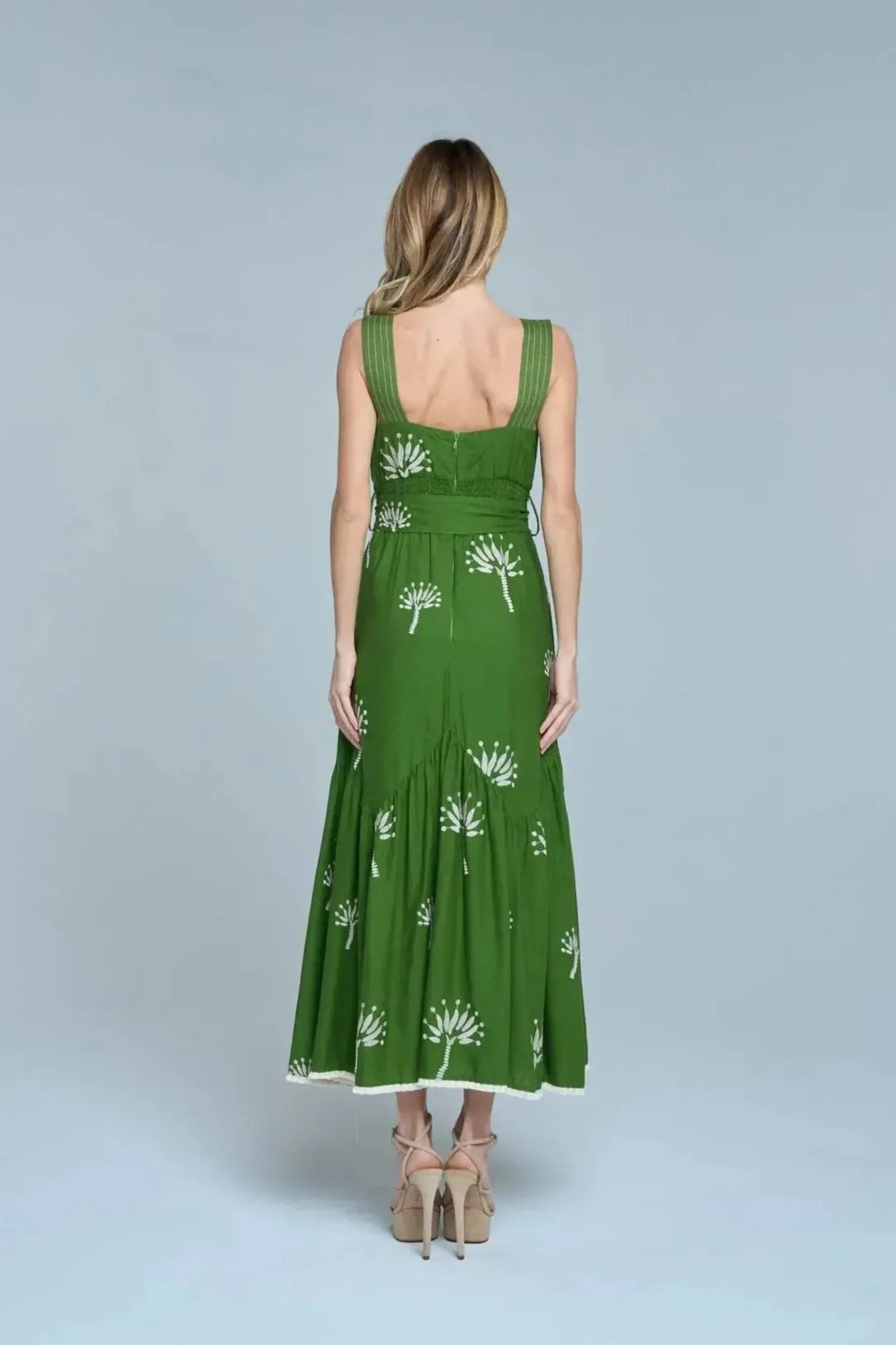 Zebba Midi Dress