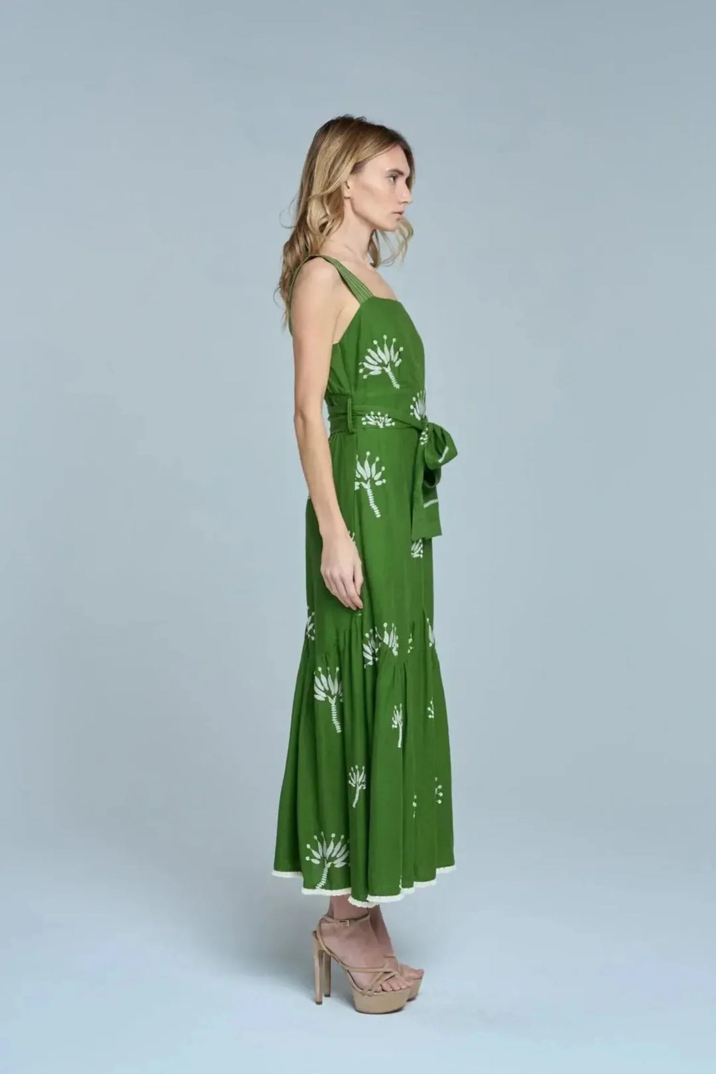 Zebba Midi Dress