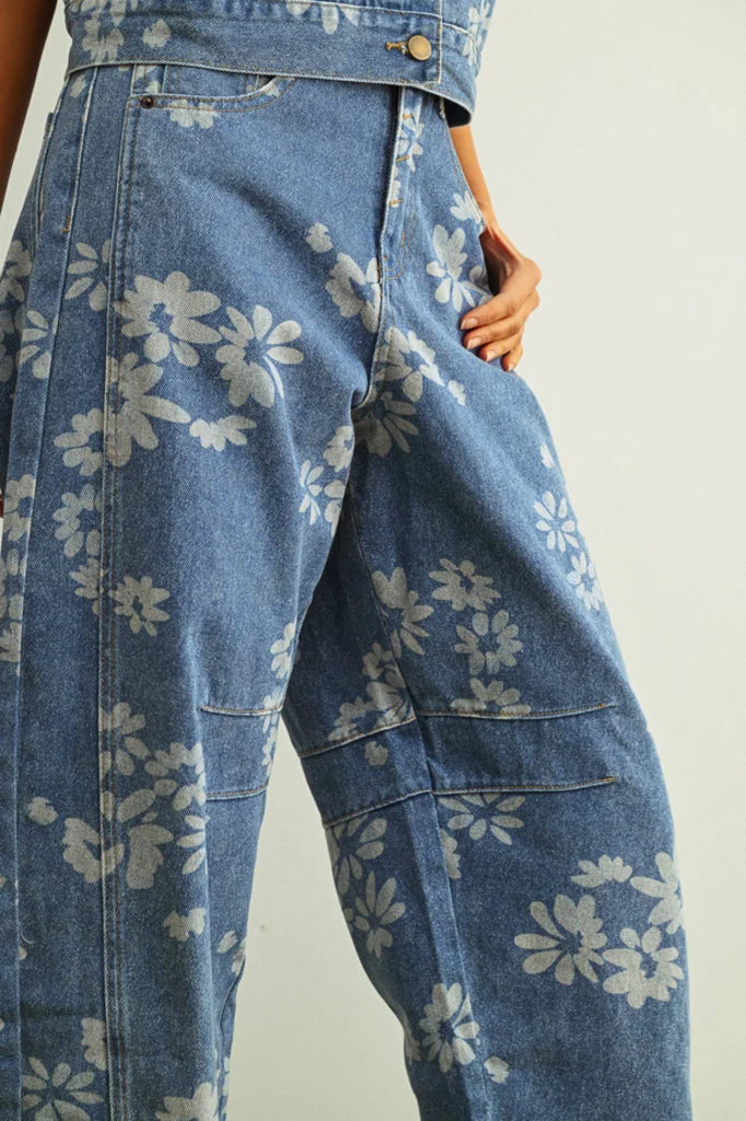 Floral Jeans
