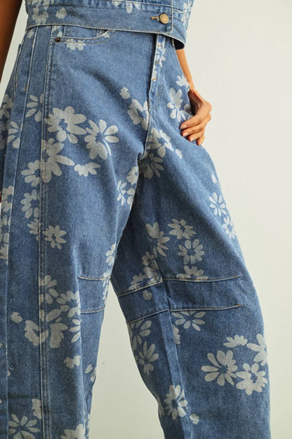 Floral Jeans