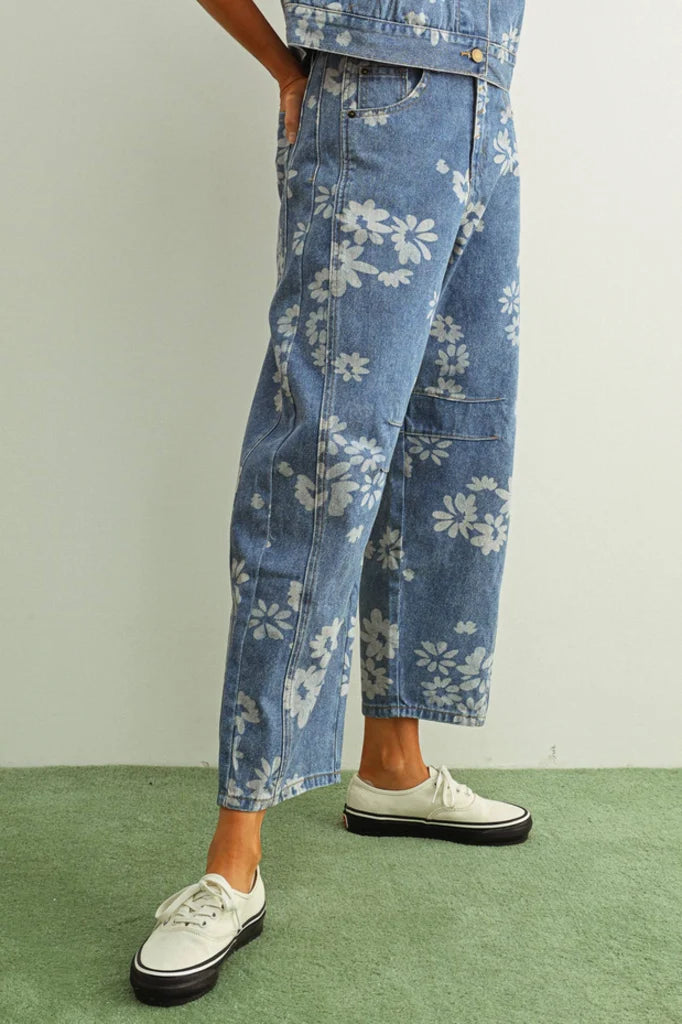Floral Jeans